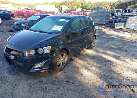 2013 Chevrolet Sonic Rs Manual from USA, damaged, VIN 1G1JH6SB9D4176972